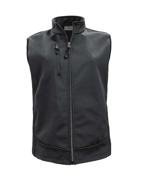 929-S3F Ladies' 3 Layers Soft Shell Full Zip Vest