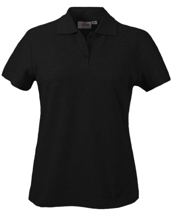 204-PKS Ladies' Cotton Stretch Pique Polo