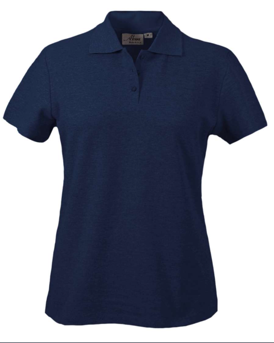 204-PKS Ladies' Cotton Stretch Pique Polo