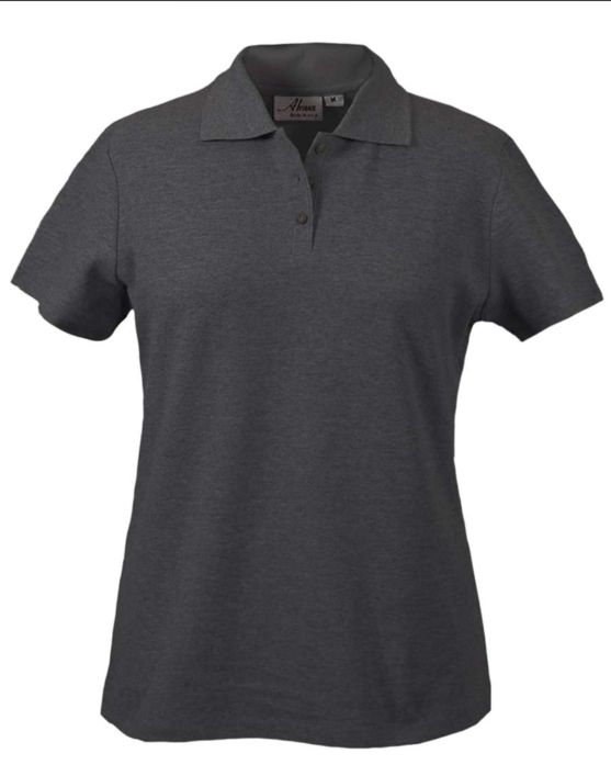 204-PKS Ladies' Cotton Stretch Pique Polo