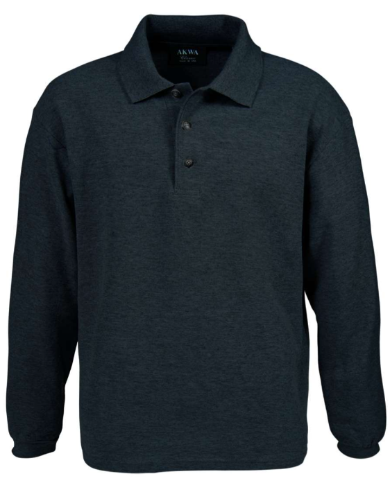 2404-PKS Men's Cotton Stretch Pique L/S Polo