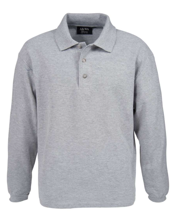 2404-PKS Men's Cotton Stretch Pique L/S Polo
