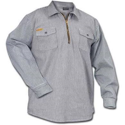 Prison Blues Long Sleeve Hickory Shirt