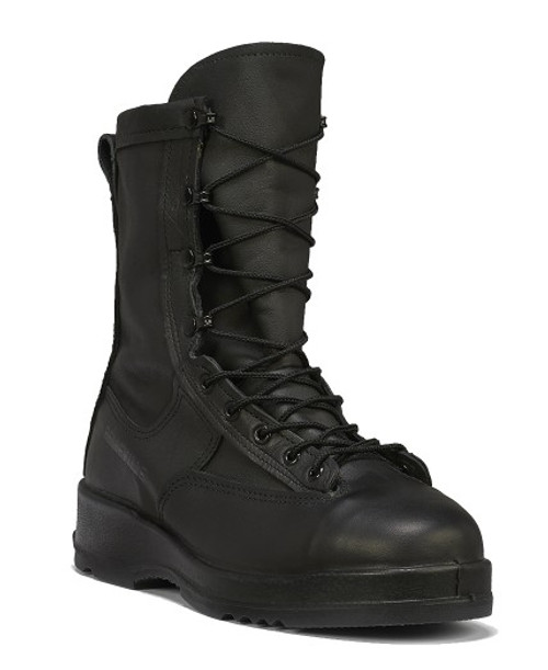 Black insulated shop duty boots