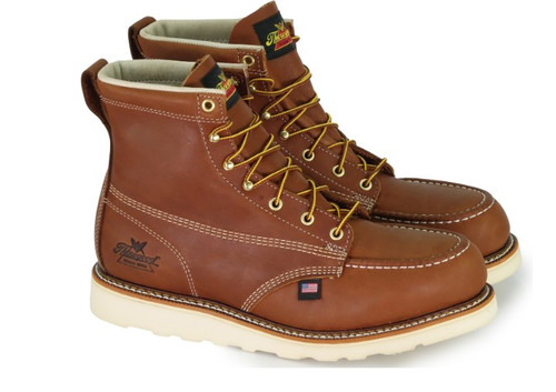 American Heritage – 6″ Tobacco Safety Toe – Moc Toe MAXWear Wedge™ American Heritage – 6″ Tobacco Safety Toe – Moc Toe MAXWear Wedge™