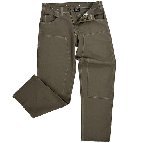 Prison Blues Double Knee Work Jeans w/o suspender buttons