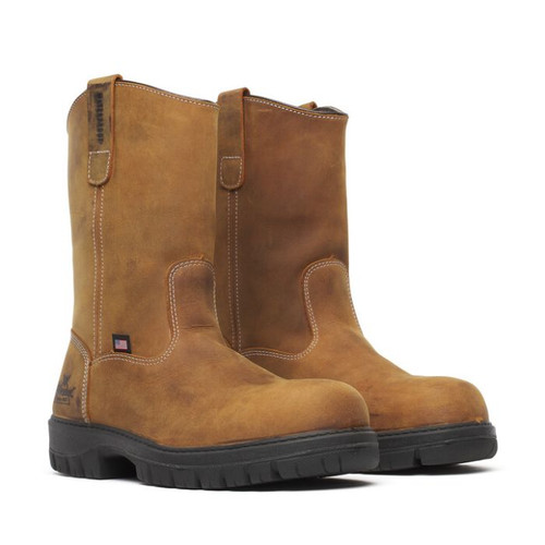 Genesis Series – 11″ Chestnut – Nano Safety Toe – Waterproof