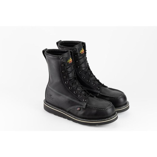 MIDNIGHT SERIES 6″ Black Moc Toe