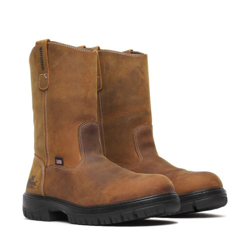 Genesis Series – 11″ Chestnut – Nano Safety Toe – Waterproof