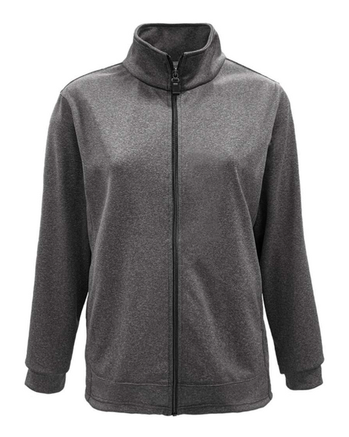  618-BDI Ladies' Bonded Interlock Full Zip Jacket