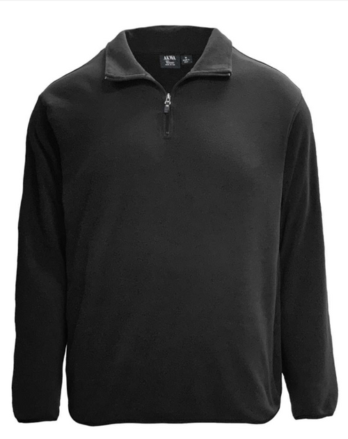 1755-VSF Men's Velour Fleece 1/4 Zip Pullover