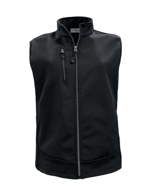 929-S3F Ladies' 3 Layers Soft Shell Full Zip Vest