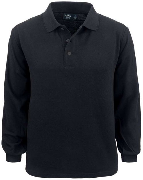 2404-PKS Men's Cotton Stretch Pique L/S Polo