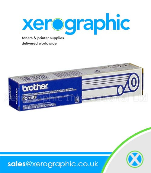 Rullo Termico Compatibile 2 Rulli Trasferimento Termico Per Brother PC-72RF | Compatibili Con Fax T102, T104, T106 Ricambi Per Fax Brother