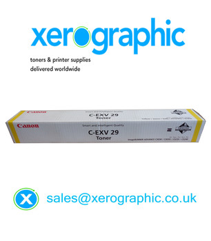 Canon C-EXV 29-Y Genuine Yellow Toner Cartridge 2802B002AB C5030 C5035 C5235 C5240 