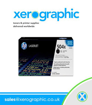 Xerox 106R02137 HP 504X CE250X High Volume Genuine Black Toner Cartridge 