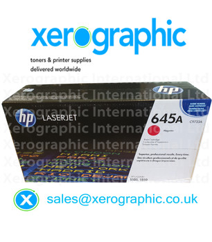 HP Colorjet 5550 Genuine Magenta Print Cartridge C9733A 