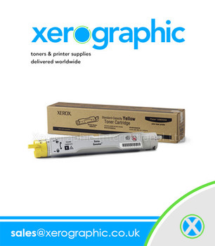 Xerox WorkCentre 6605, Phaser 6600, Genuine Yellow Toner Cartridge 106R02247