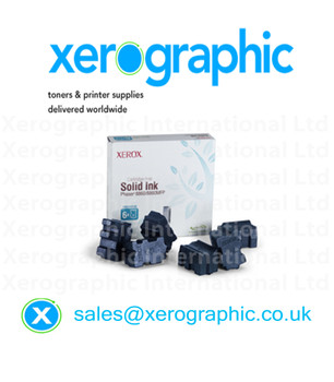 Xerox Phaser 8860, 8860MFP Genuine Cyan Wax Ink, 108R00746