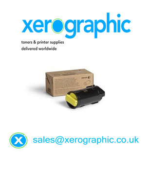 Xerox VersaLink C600, C605, Genuine Extral High Capacity Yellow Toner Cartridge 106R03930