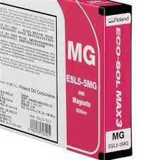 Roland 500ml Eco-Sol Max 3 Genuine Magenta Ink, ESL5-MG