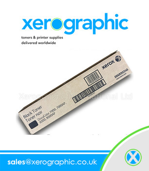 Xerox DocuColor 7000, 7000AP, 8000, 8000AP, Genuine Black Toner Cartridge - 006R90346