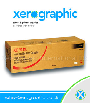 Xerox WorkCentre 123,128,133, Genuine Black Toner Cartridge 006R01182, 6R01182, 6R1182
