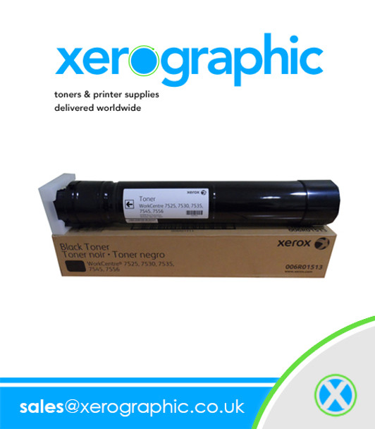 Xerox Genuine Black Toner Cartridge 006R01513, 6R1513