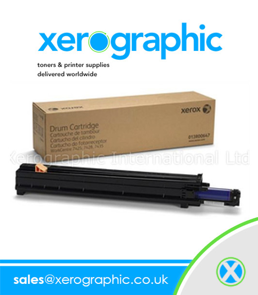 Xerox Color 550, 560, C60, C70, Genuine Black Drum Cartridge 013R00663, 13R00663, 13R663