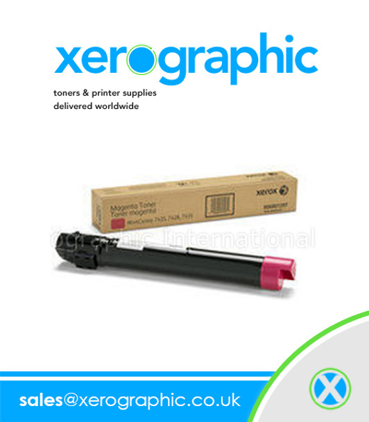 Xerox WorkCentre 7120 7125 7220 7225 Genuine Magenta SOLD Toner Cartridge - 006R01463