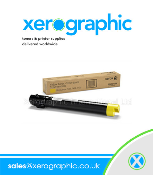 Xerox Phaser 7800 Genuine Yellow Toner Cartridge 106R01568