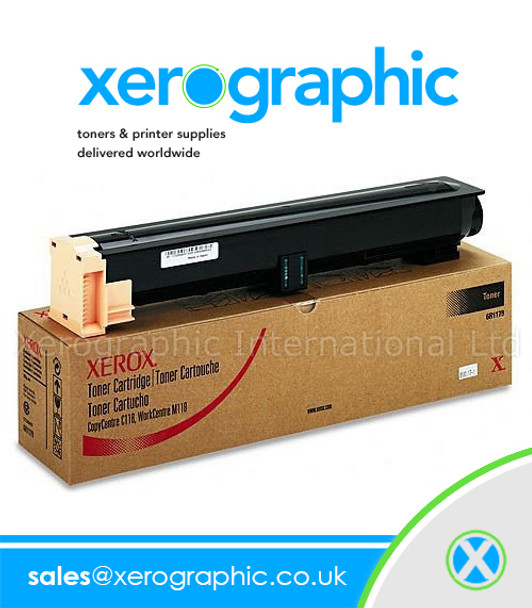 Xerox 118 M118 M118i Genuine Black Toner Cartridge - 006R01179