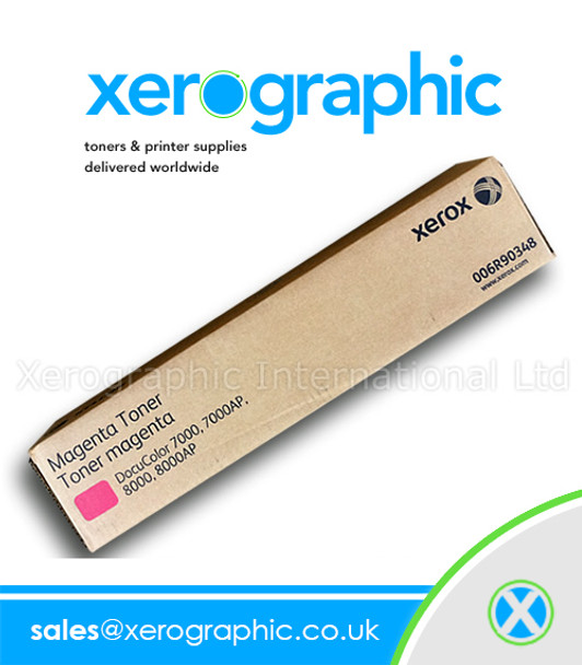 Xerox 7000, 7000AP, 8000, 8000AP, Genuine Magenta Toner Cartridge - 006R90348