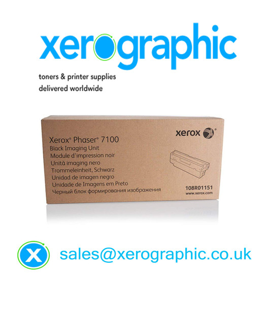 Xerox Phaser 7100 Genuine Plain Box Black Imaging Unit 108R01151