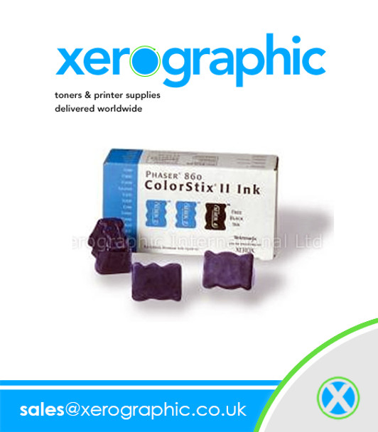 Xerox Phaser 860 2 x Cyan Colorstix Inks - 016-1906-01