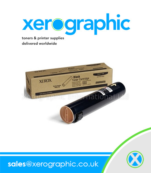 Xerox Phaser 7760 Genuine Black Toner  Cartridge 106R01163