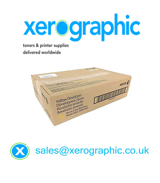 Xerox 800, 1000, Press Yellow Developer 005R00745, 5R00745, 5R745