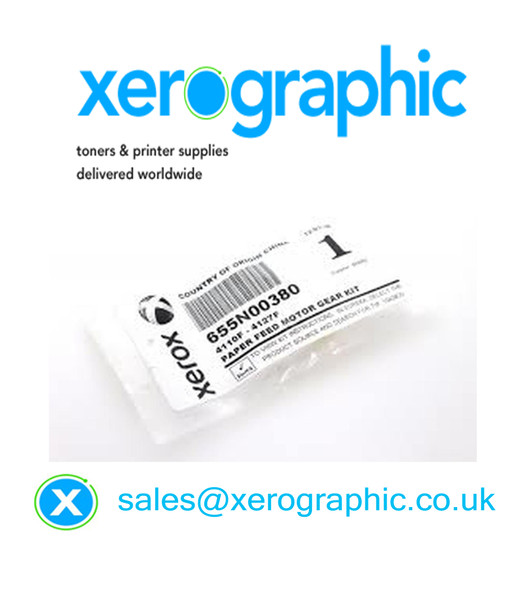 Xerox Genuine Paper Tray 1 - 4 Feed Lift Motor Gear Repair DC 700, 770, J75, C75 Press 655N00380, 127K37681