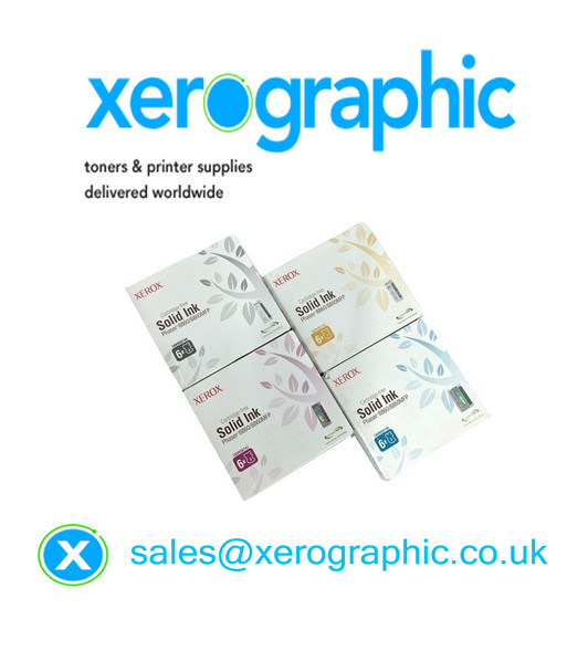 Xerox Phaser 8860, 8860MFP Genuine CYMK Wax Ink, 108R00746, 108R00747, 108R00748, 108R00749