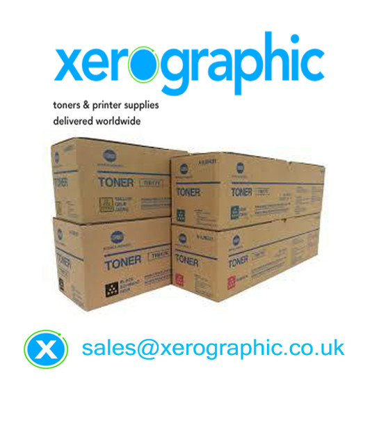 Konica Minolta Genuine CYMK Toner Cartridge Bizhub PRESS TN622K, TN622Y, TN622M, TN622C 