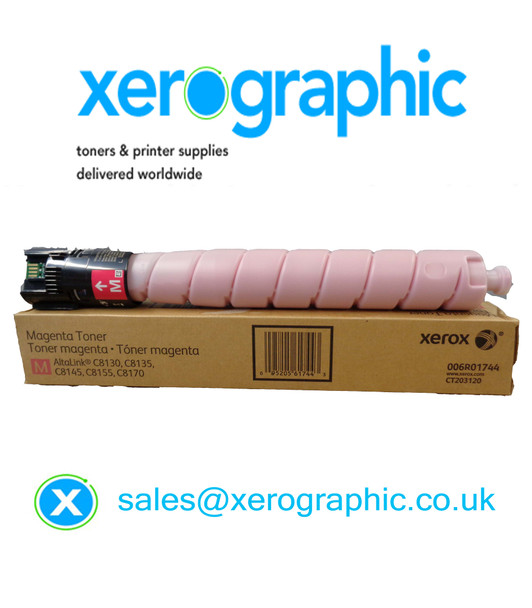 Xerox AltaLink C8100, Genuine Magenta Toner Cartridge 006R01744 (21,000 Pages)