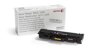 Xerox Phaser/WorkCentre 3225, 3260, 3215 Genuine High Capacity Black Toner Cartridge, 106R02777