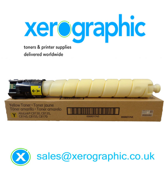 Xerox Genuine  AltaLink C8100, Series DMO Yellow Toner Cartridge 006R01757 (21,000 Pages)