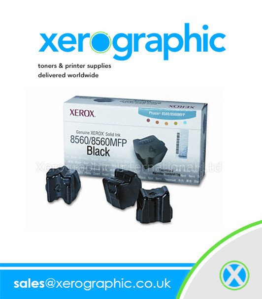 Xerox Phaser 840 Black ColorStix ll Ink - 016-1604-00