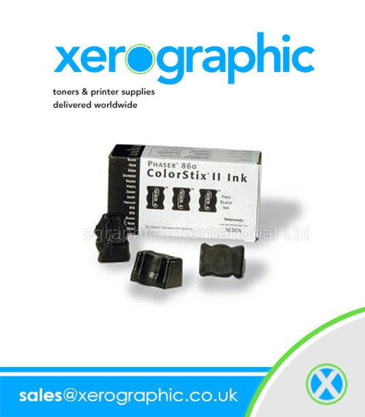 Xerox Phaser 860 3 x Black Colorstix Inks - 016-1902-01