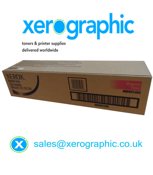 Xerox WorkCentre 7132 7232 7242 Magenta Toner Cartridge - 006R01264 006R01268