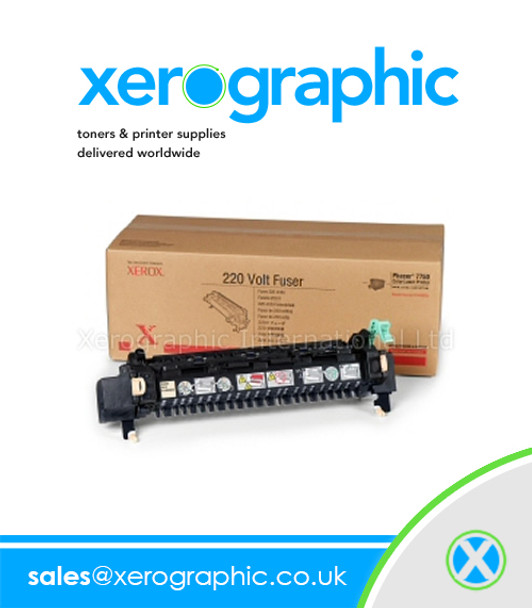 Xerox Phaser 7750 Genuine Fuser Kit Assy 220 Volt - 115R00026 115R26