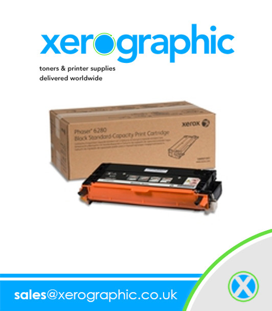 Xerox Phaser 6280 Genuine Black  High-Capacity Print Cartridge - 106R01395