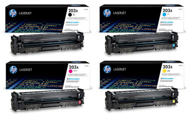 HP Colour LaserJet Pro M254dw Genuine H/Capacity Toner Cartridge CYMK ...