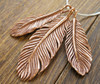 Art Clay Copper feathers